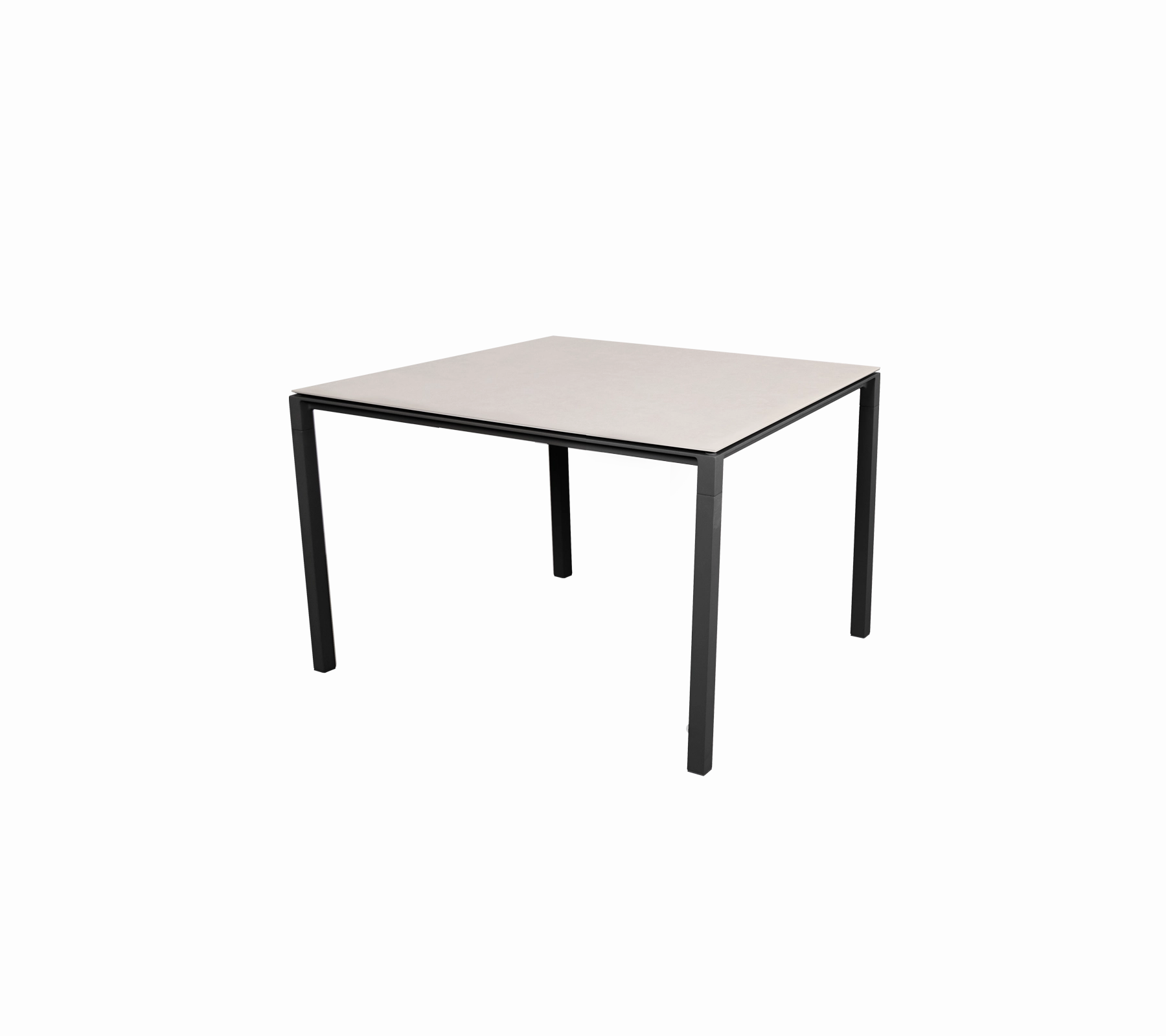 Pure dining table, 100x100 cm