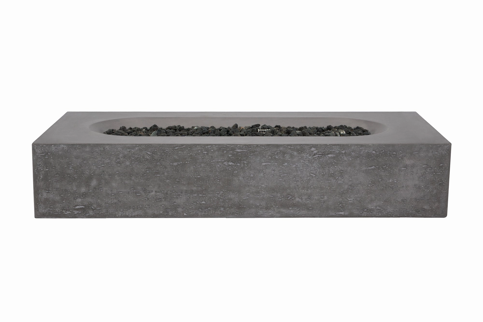 PyroMania Fire - Alchemy Rectangle Concrete Fire Pit Table