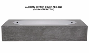 PyroMania Fire - Aluminum Burner Cover for Alchemy ABC-4919Spark screen for fire pit