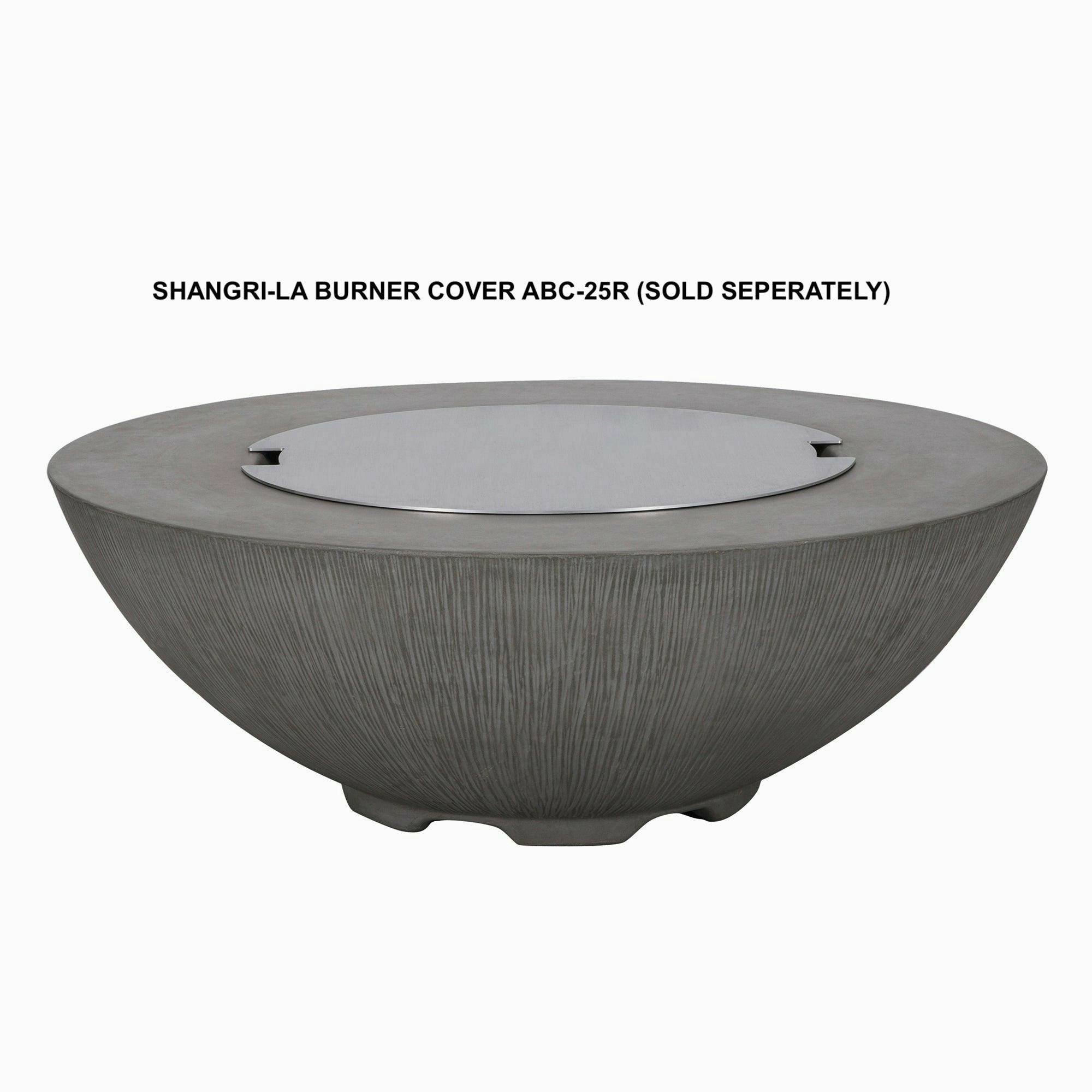 PyroMania Fire - Aluminum Burner Cover for Shangri-La and GenesisSpark screen for fire pit