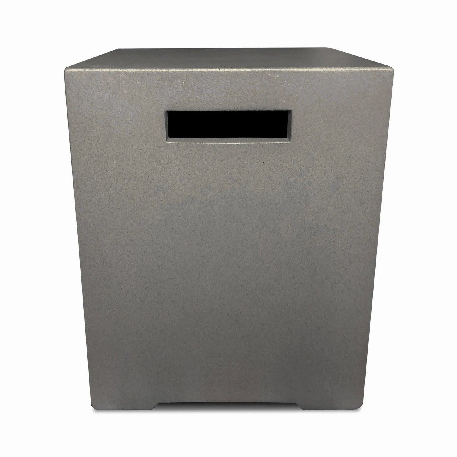 PyroMania Fire - Hermit Square Concrete Propane Tank Cover
