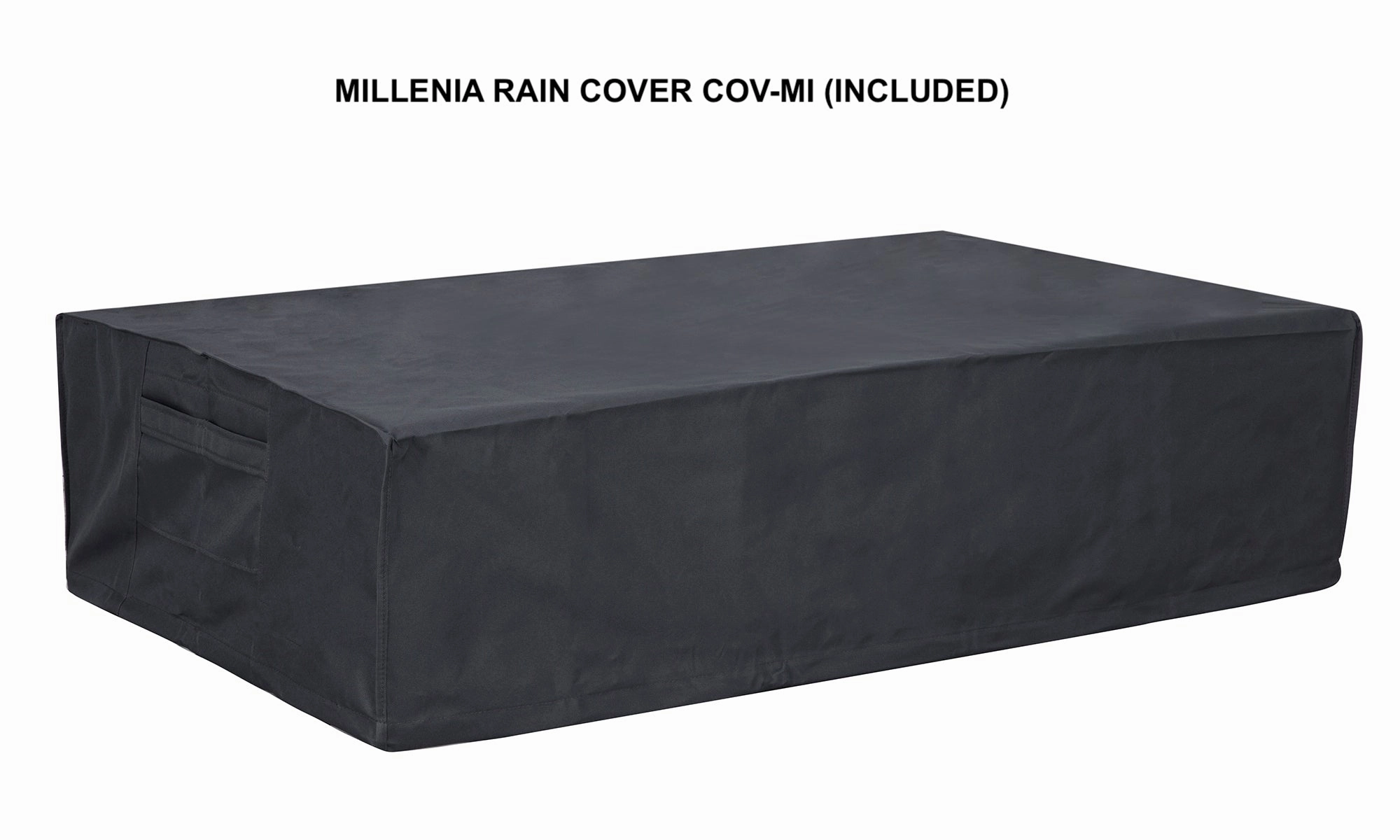 PyroMania Fire - Millenia Rectangle Concrete Fire Pit Table
