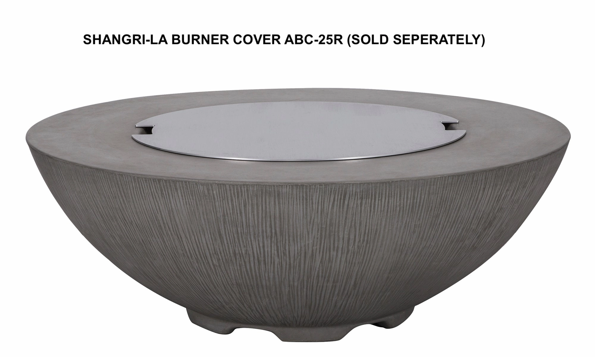 PyroMania Fire - Shangri-La Round Concrete Fire Pit Bowl