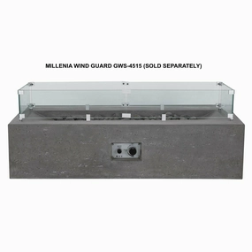 PyroMania Fire - Wind Guard for Millenia Fire TableSpark screen for fire pit