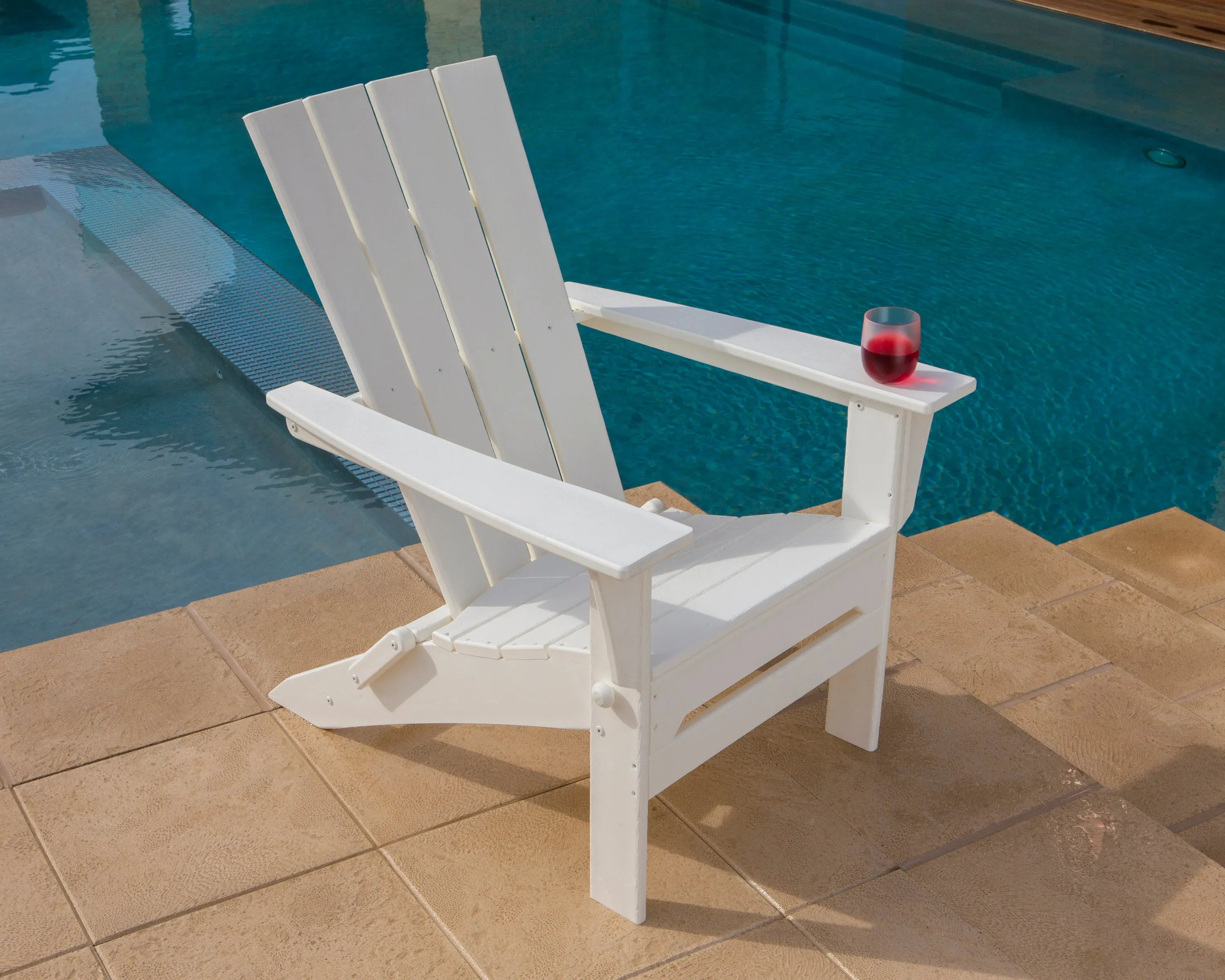 Quattro Folding Chair 3-Piece Adirondack Set