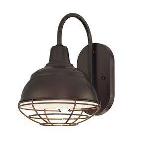 R Series One Light Wall Bracket Architect BronzeOutdoor wall sconces with motion sensor