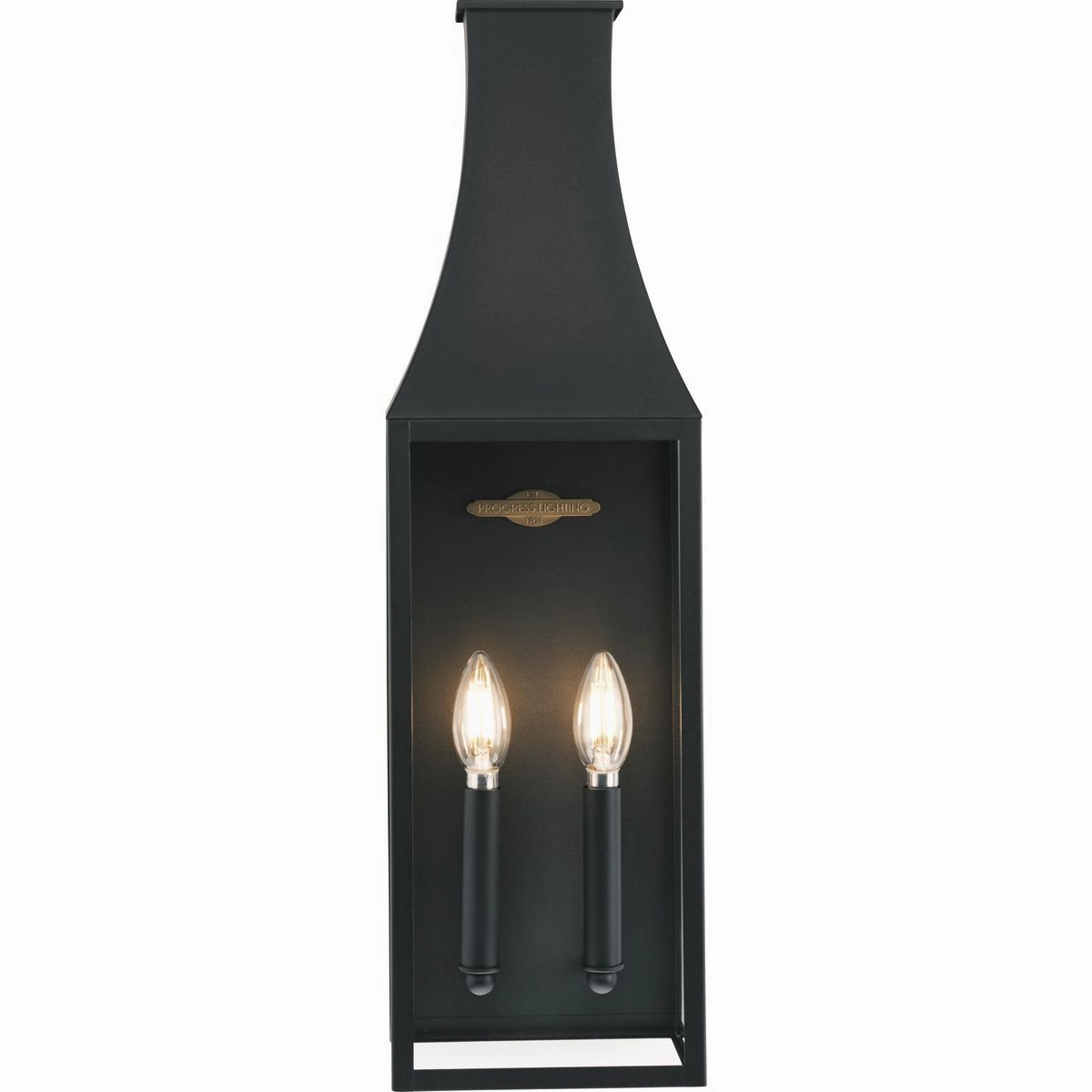 Radcliffe Two Light Outdoor Wall Lantern Black