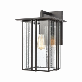 Radnor One Light Outdoor Wall Sconce Matte BlackOutdoor wall sconces with motion sensor
