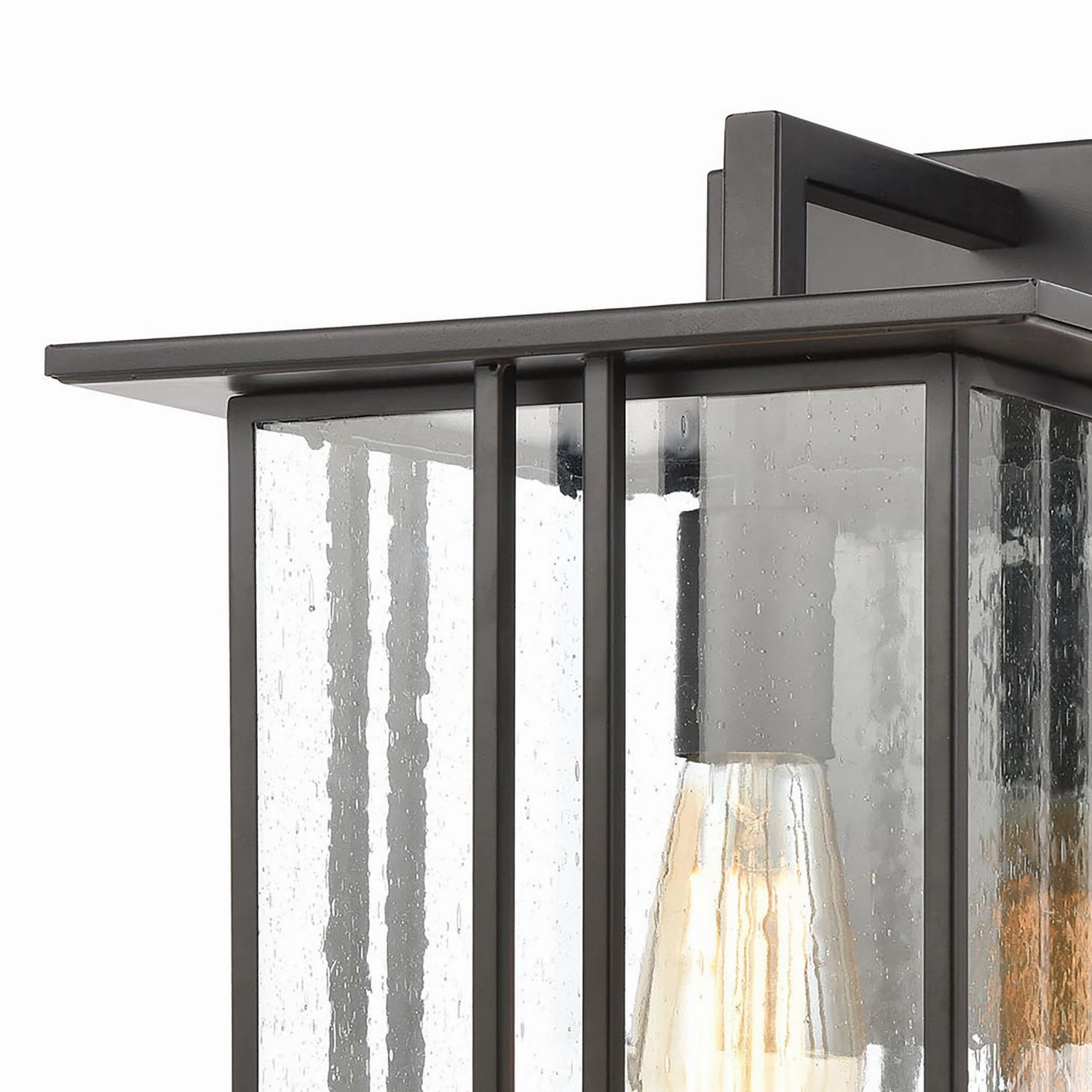 Radnor One Light Outdoor Wall Sconce Matte Black