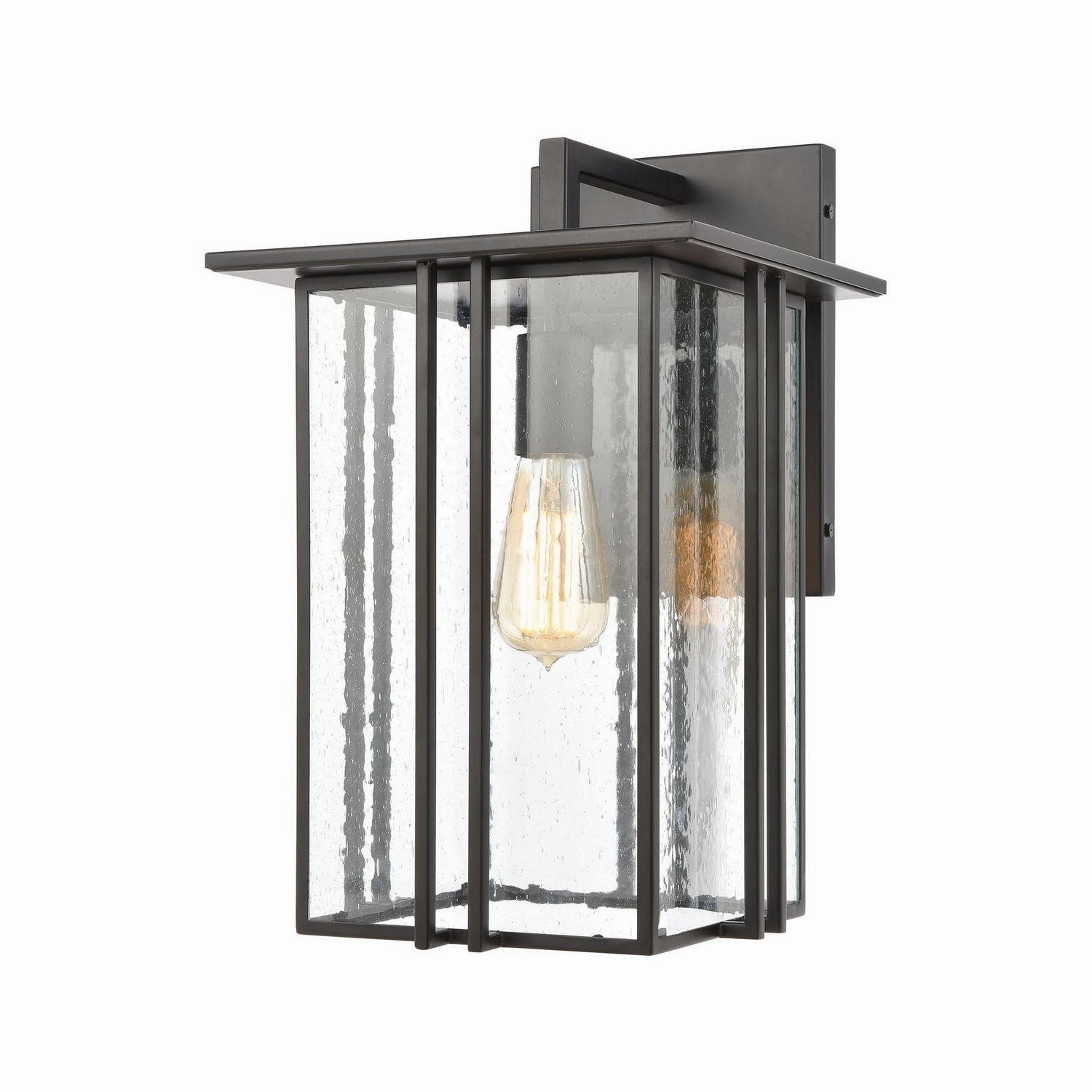 Radnor One Light Outdoor Wall Sconce Matte BlackOutdoor wall sconces with motion sensor