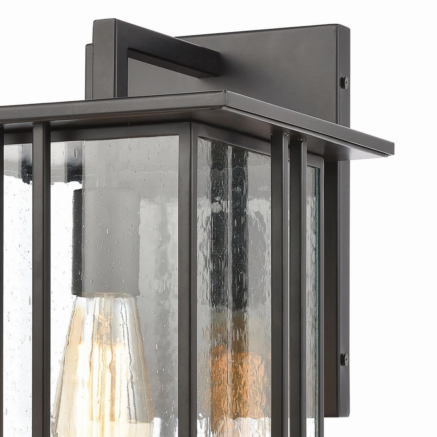 Radnor One Light Outdoor Wall Sconce Matte Black