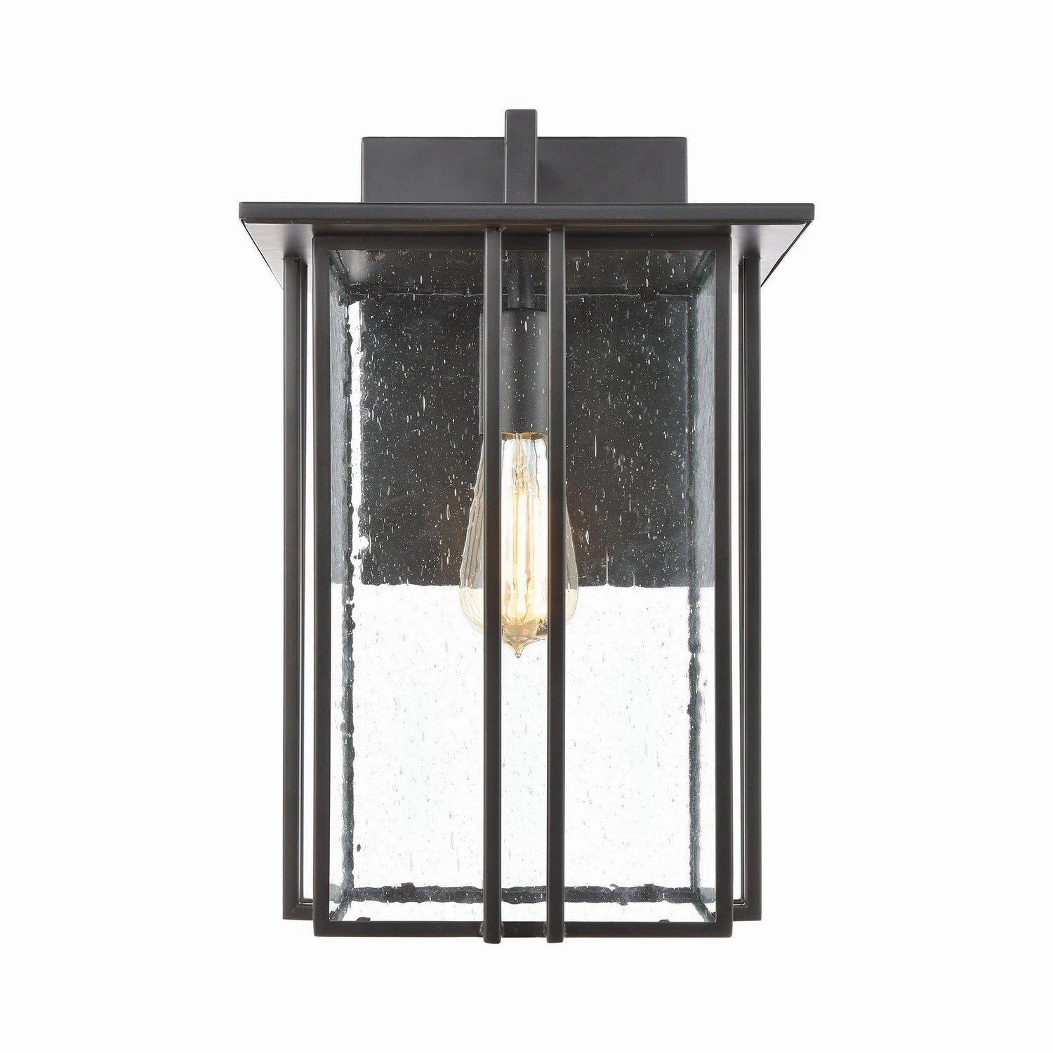 Radnor One Light Outdoor Wall Sconce Matte Black