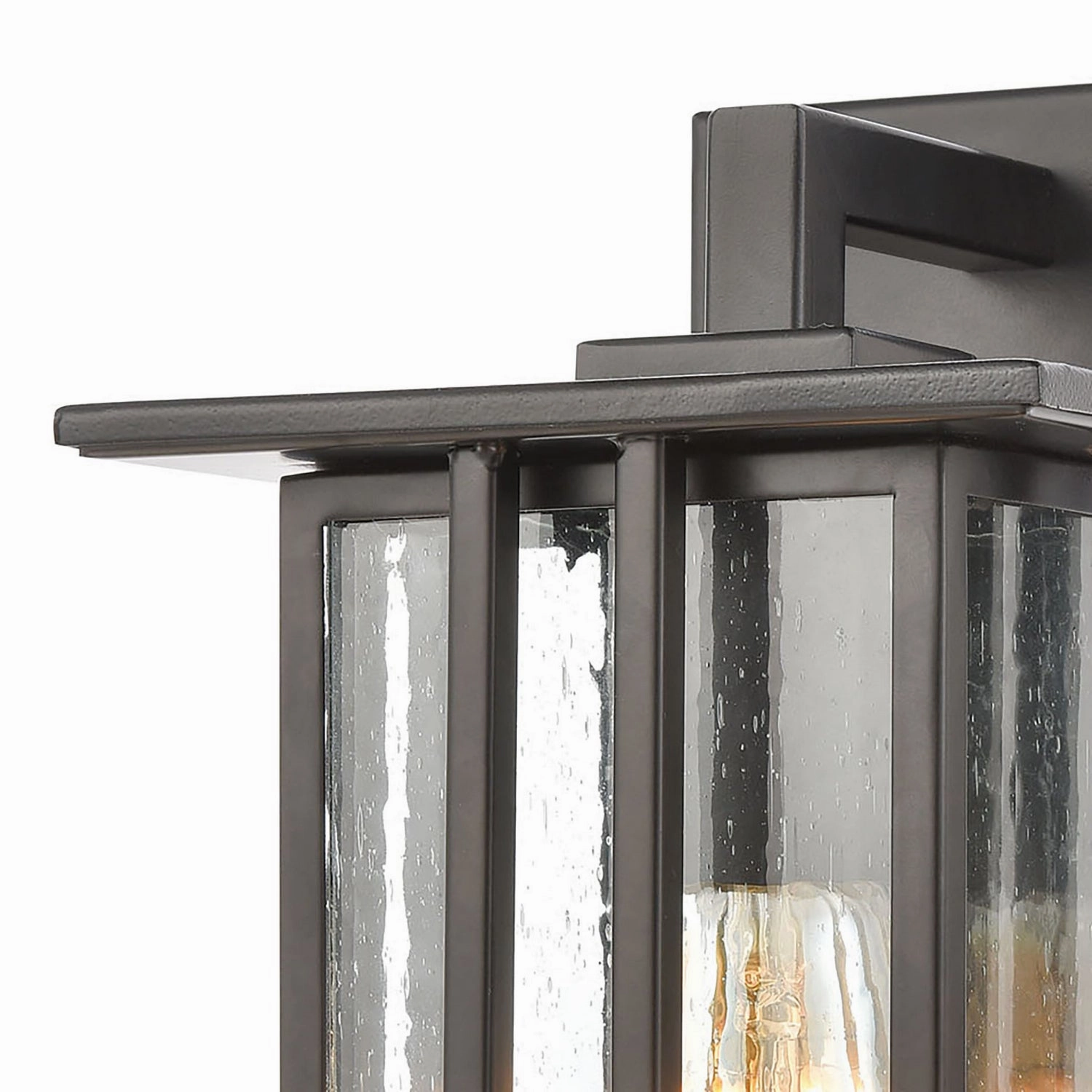 Radnor One Light Wall Sconce Matte Black