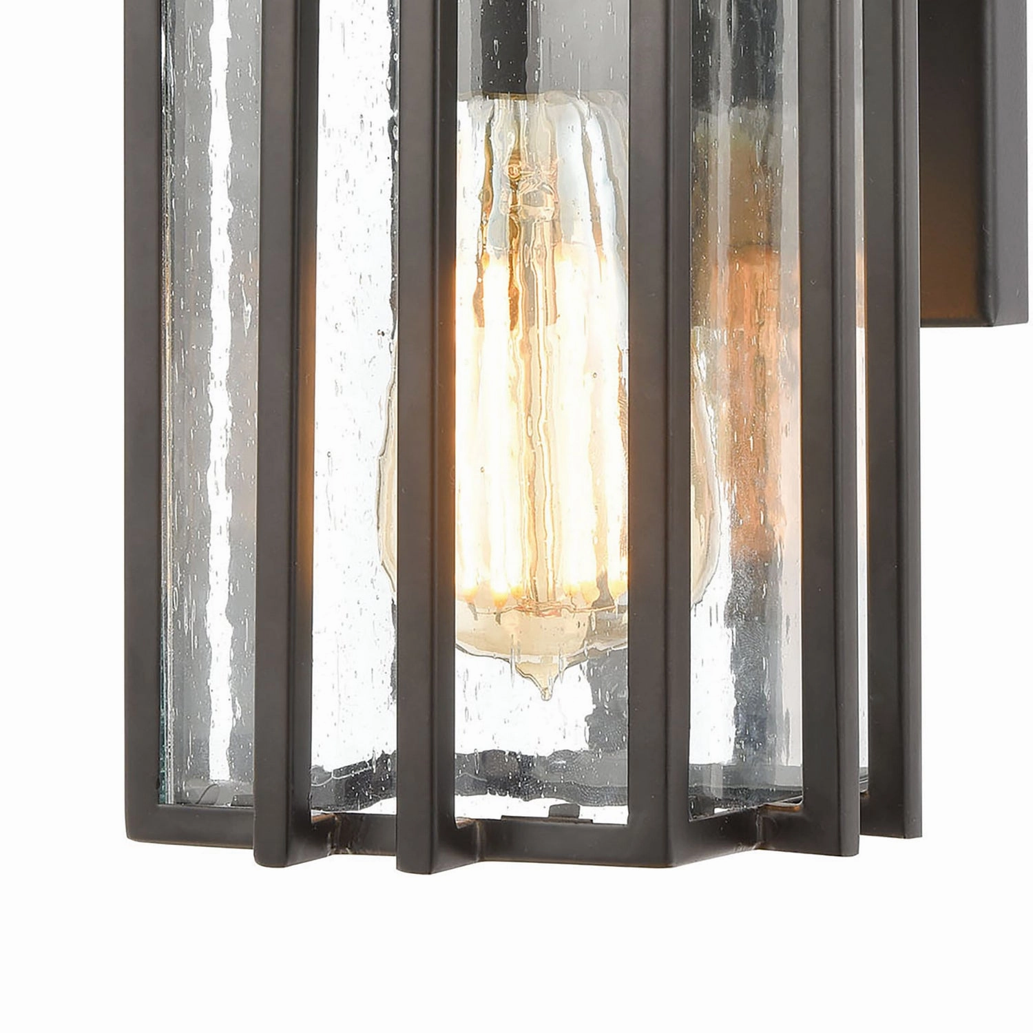 Radnor One Light Wall Sconce Matte Black