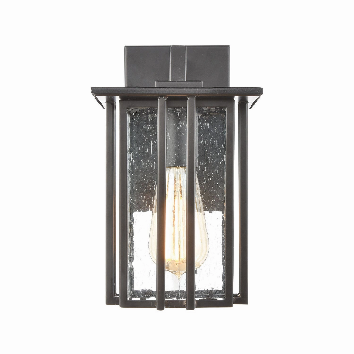 Radnor One Light Wall Sconce Matte Black