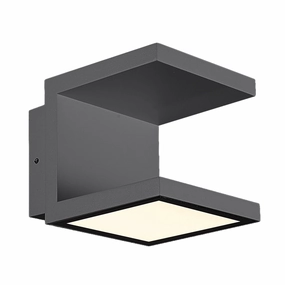 Rail LED Outdoor Wall Mount Graphite GreyOutdoor wall sconces with motion sensor