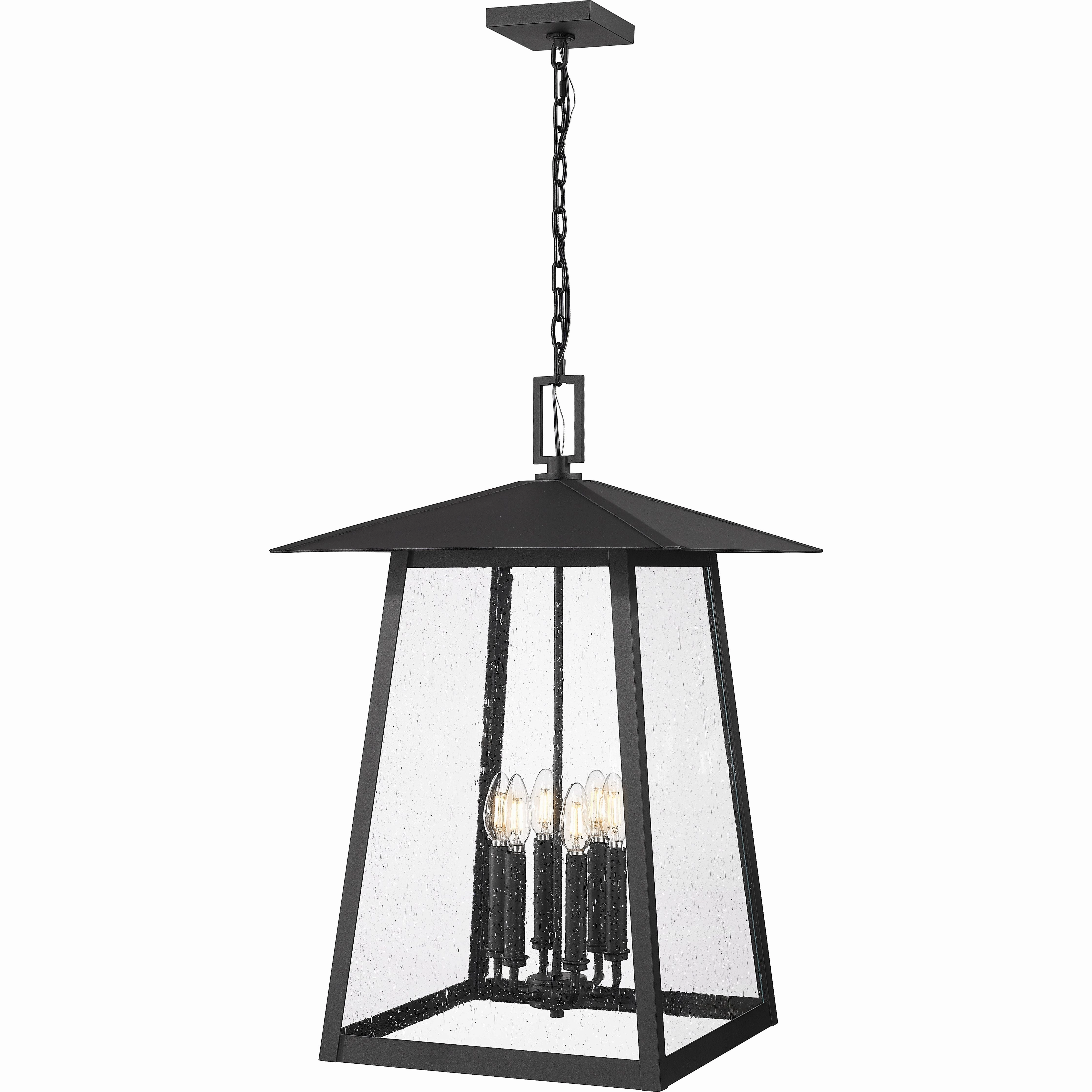 Rainer 6-Light Outdoor Chain Mount Ceiling FixtureWeatherproof outdoor lighting