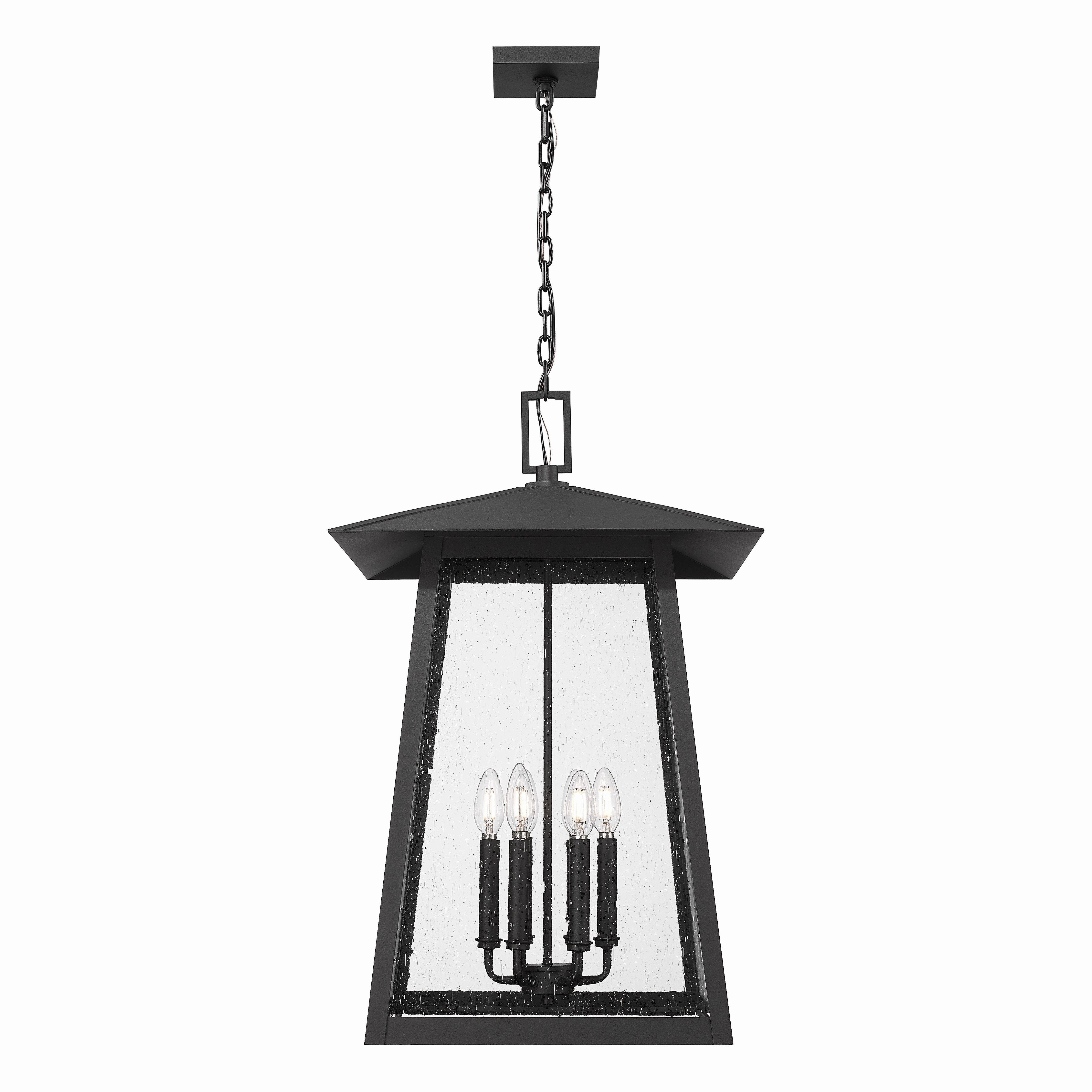 Rainer 6-Light Outdoor Chain Mount Ceiling Fixture