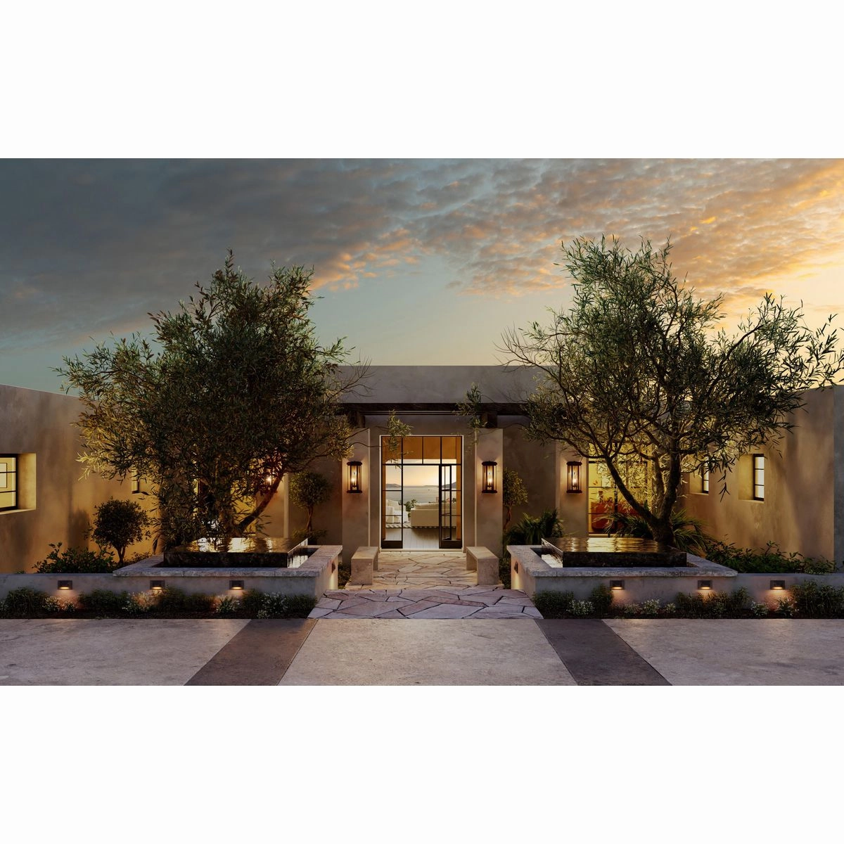 Ramsey 3-Light Outdoor Wall Light