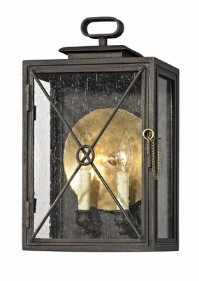 Randolph Two Light Wall Lantern Vintage BronzeOutdoor wall sconces with motion sensor