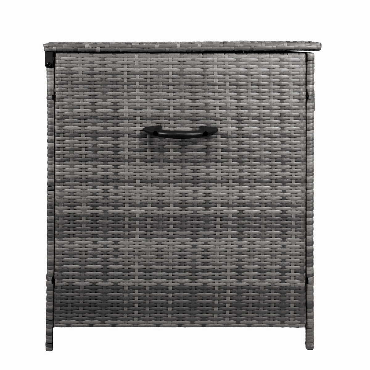 Rattan Cushion Storage Box 582L - Grey