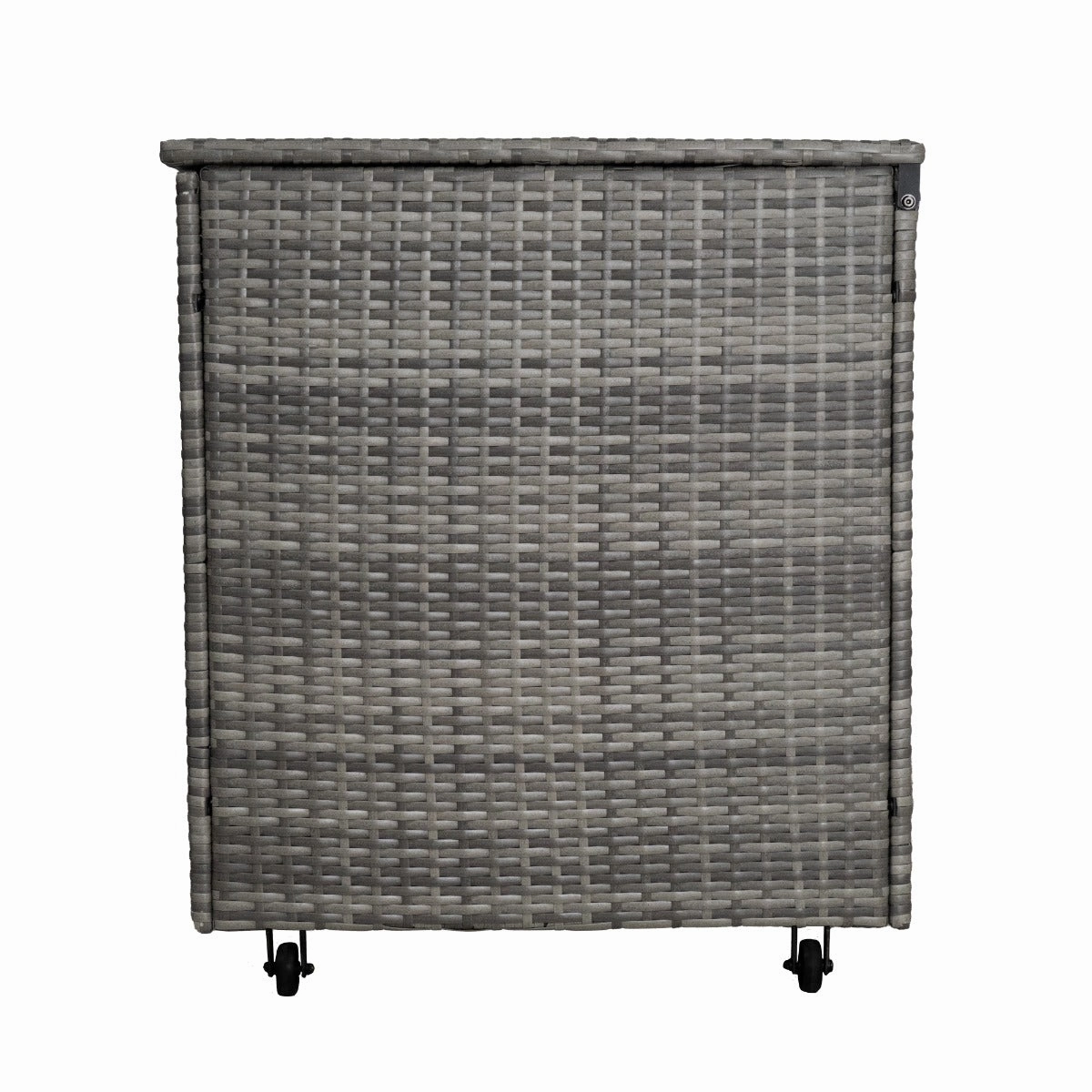 Rattan Cushion Storage Box 582L - Grey