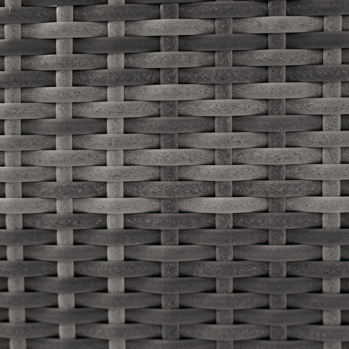 Rattan Cushion Storage Box 582L - Grey