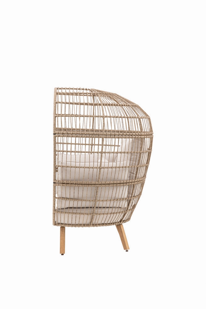 Rattan Inspired Garden Egg Chair