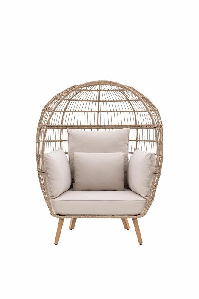Rattan Inspired Garden Egg Chair