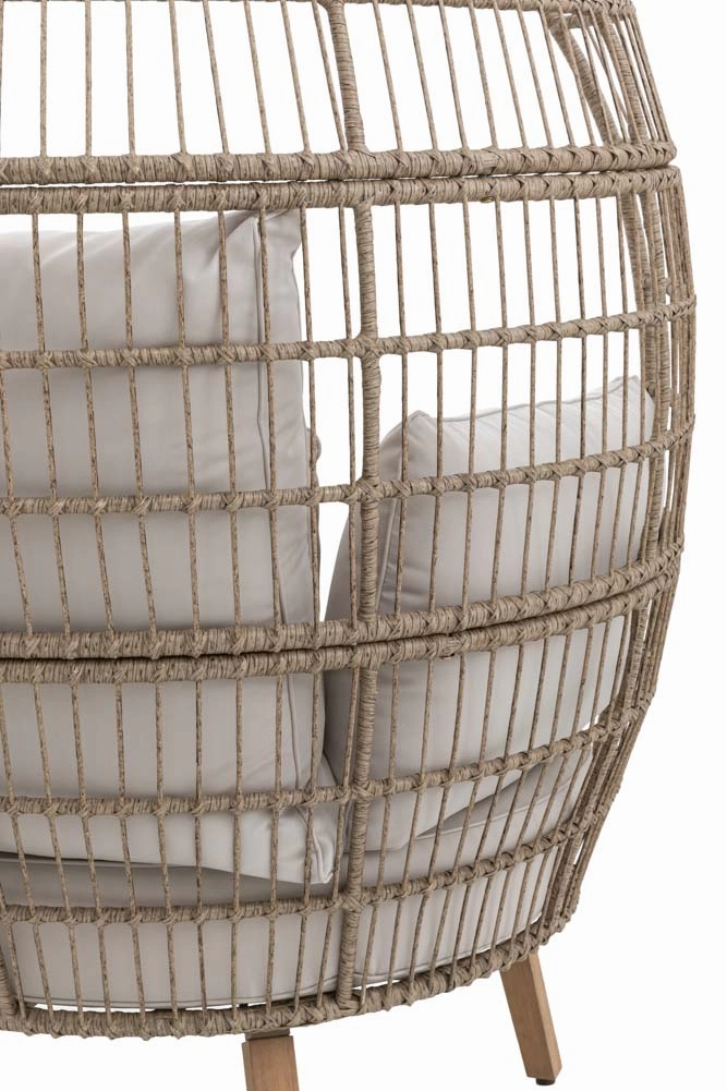 Rattan Inspired Garden Egg Chair