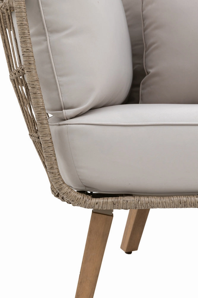 Rattan Inspired Garden Egg Chair