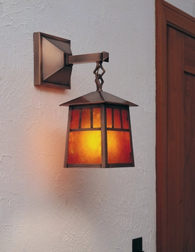 Raymond One Light Wall Mount Antique CopperOutdoor wall sconces with motion sensor
