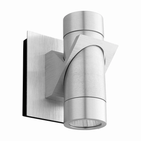 Razzo LED Outdoor Lantern Brushed AluminumOutdoor wall sconces with motion sensor
