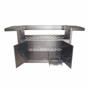 RCS 42" Cutlass Pro Series Freestanding Cart for RON42A RONJCStainless steel BBQ tool set