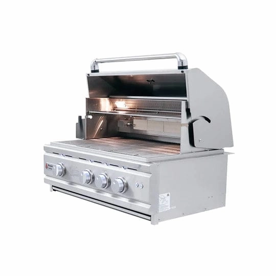 RCS Cutlass Pro Series 30" Built-in Grill with Window RON30AW