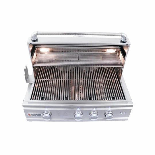 RCS Cutlass Pro Series 30" Built-in Grill with Window RON30AW