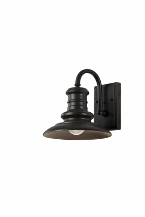 Redding Station One Light Outdoor Wall Lantern Restoration BronzeOutdoor wall sconces with motion sensor