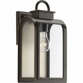 Refuge One Light Wall Lantern Oil Rubbed BronzeOutdoor wall sconces with motion sensor