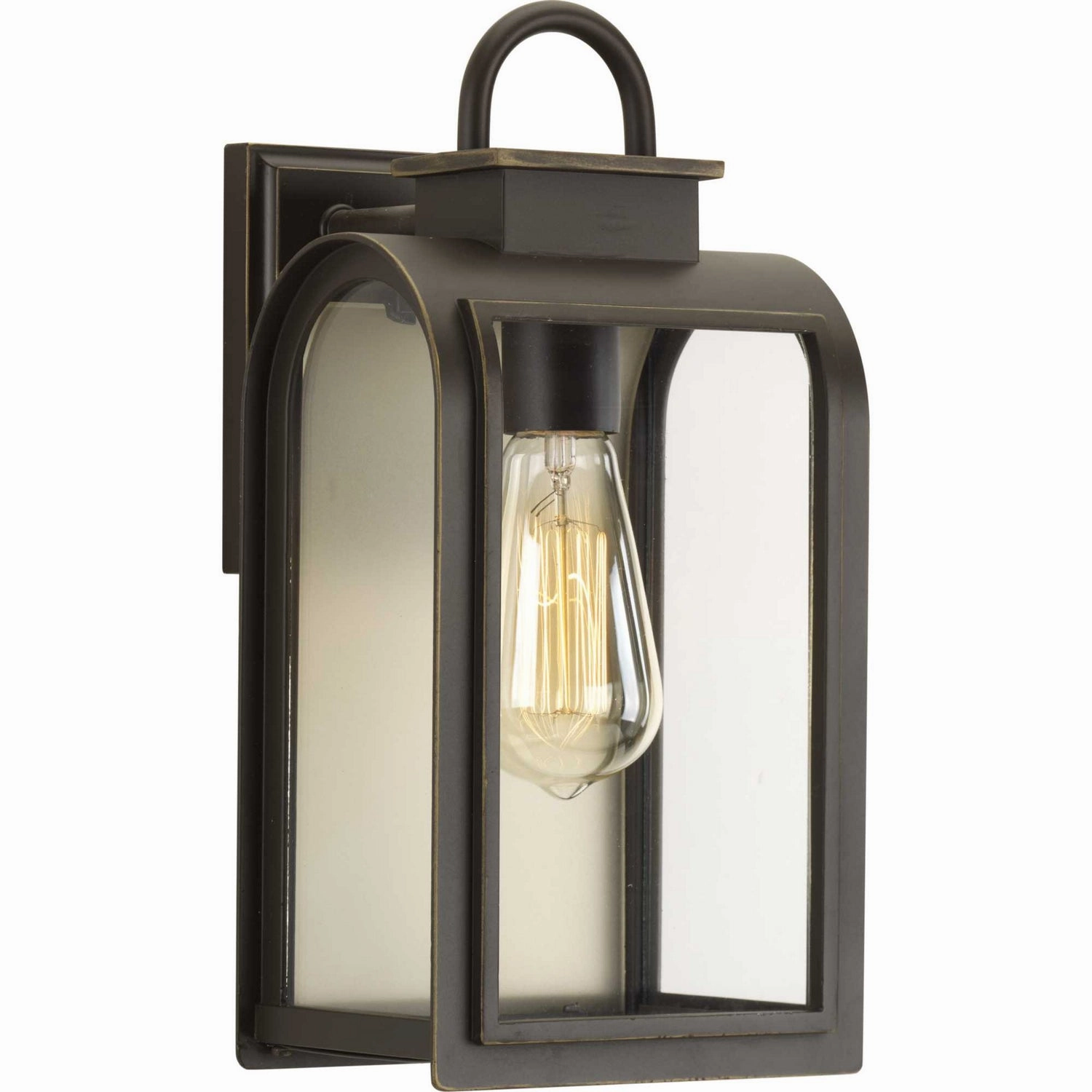 Refuge One Light Wall Lantern Oil Rubbed Bronze