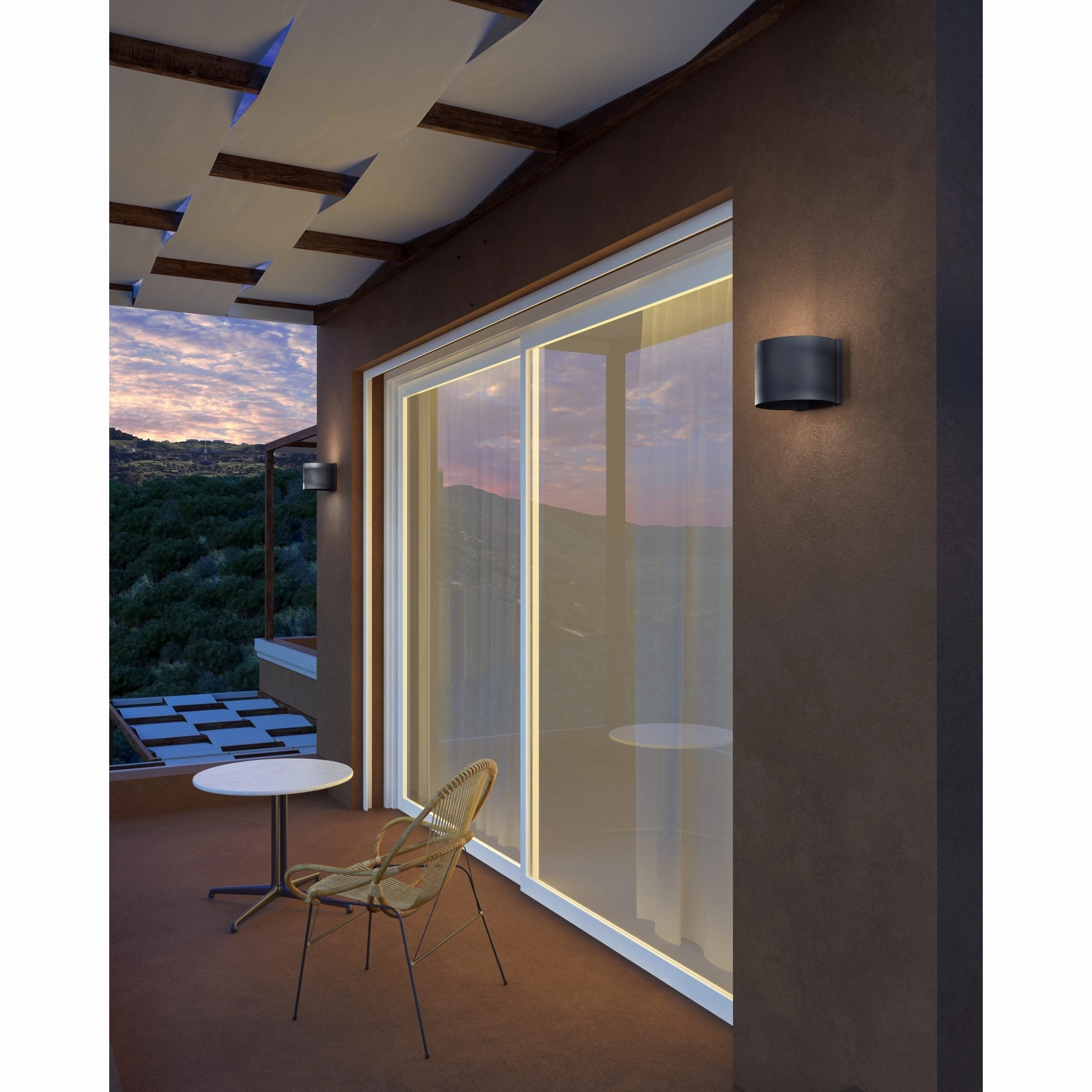 Rene 6" Exterior Wall Sconce