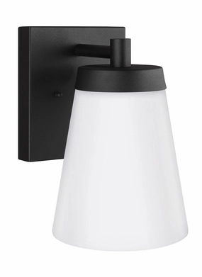 Renville One Light Outdoor Wall Lantern BlackOutdoor wall sconces with motion sensor