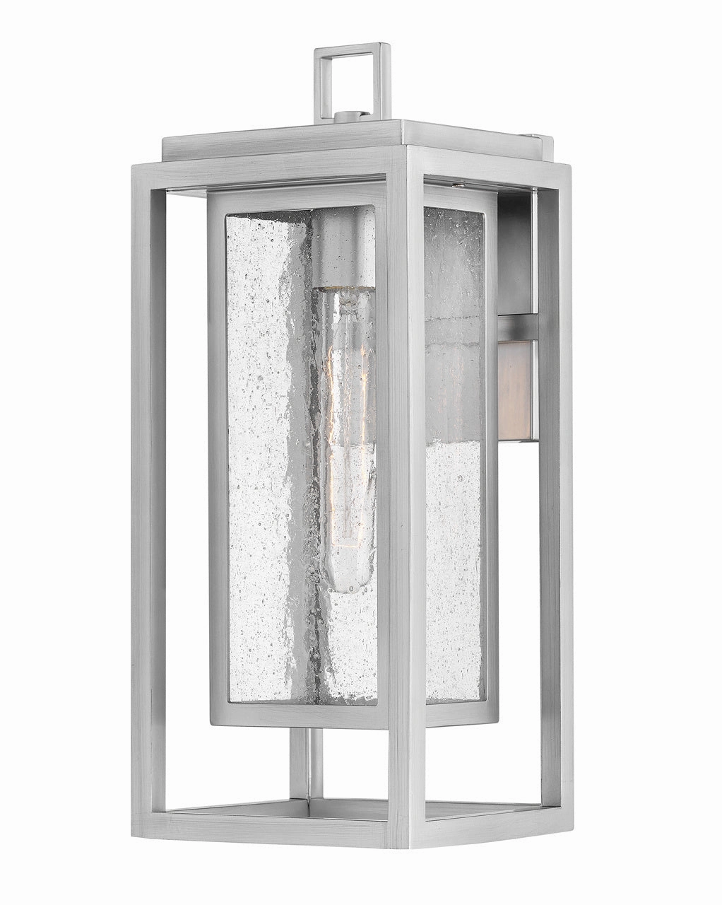 Republic LED Outdoor Wall Mount Satin NickelOutdoor wall sconces with motion sensor