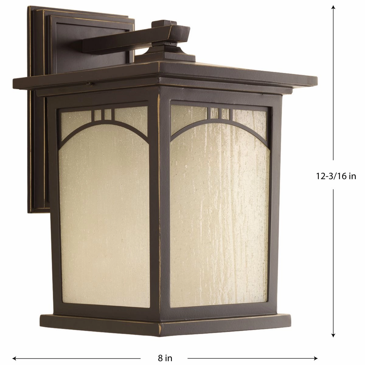 Residence One Light Wall Lantern Antique Bronze