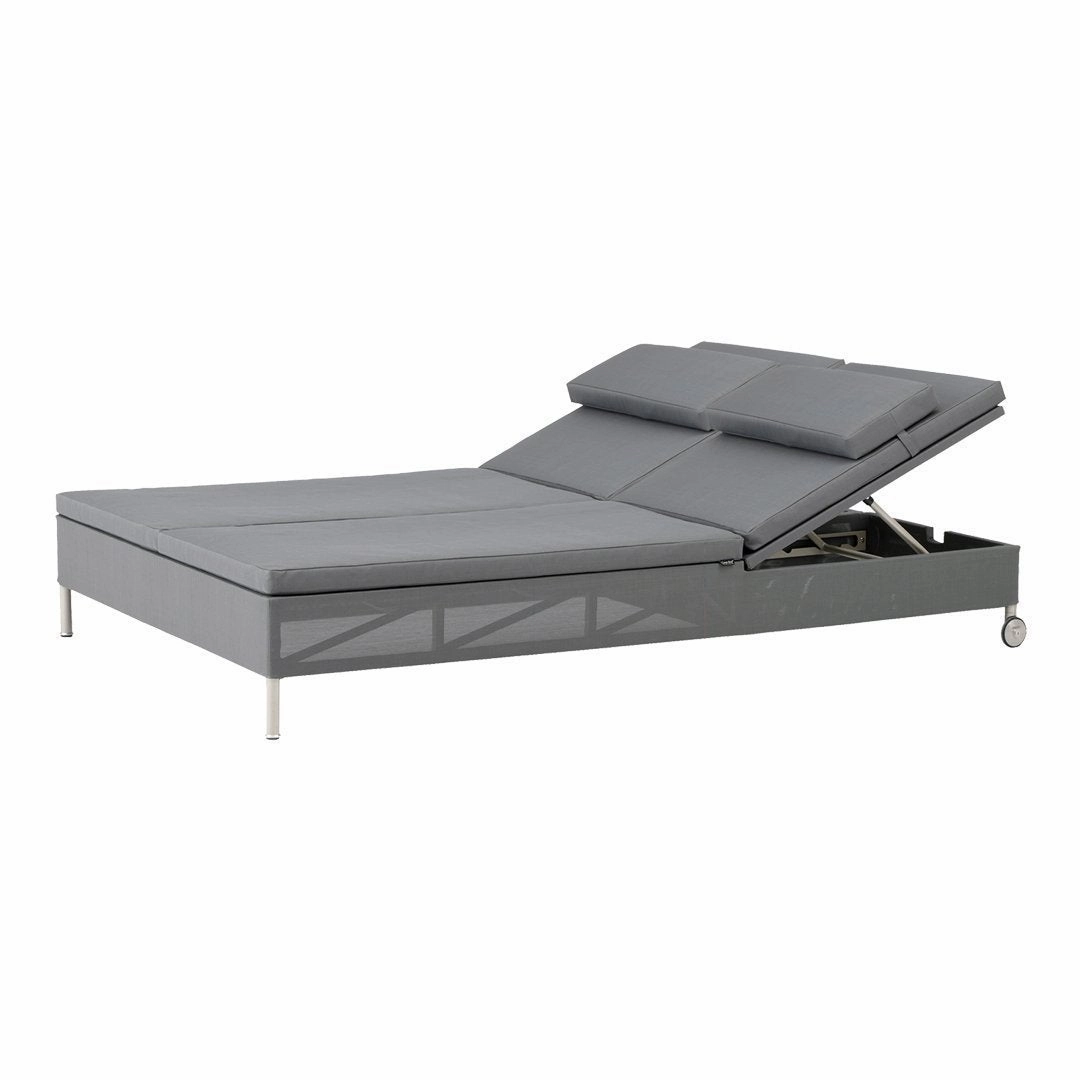 Rest Double SunbedPatio reclining sun chair