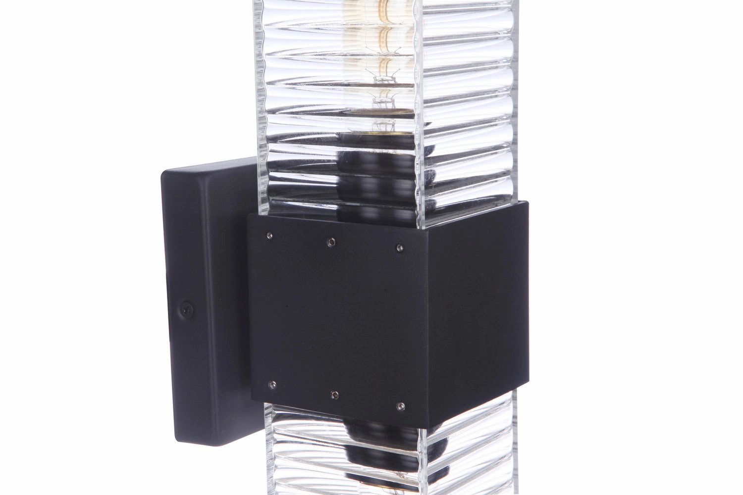 Ridge Two Light Outdoor Wall Mount Midnight