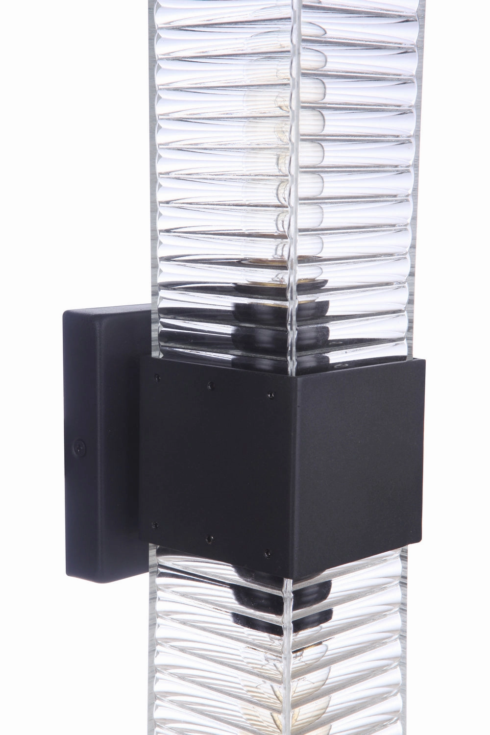 Ridge Two Light Outdoor Wall Mount Midnight