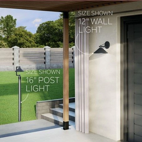 Ripley 8" 1-Light Outdoor Wall Light
