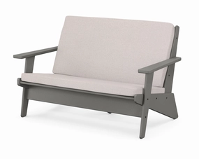 Riviera Modern Lounge Loveseatoutdoor patio dining furniture set