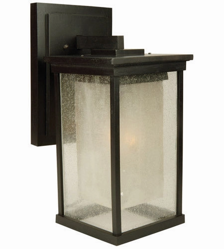 Riviera One Light Wall Mount Oiled Bronze (Outdoor)Outdoor wall sconces with motion sensor