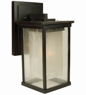 Riviera One Light Wall Mount Oiled Bronze (Outdoor)Outdoor wall sconces with motion sensor